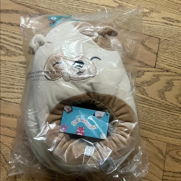 SQUISHMALLOWS UNISEX BROCK THE BULL DOG SLIPPERS SIZE 8-9 - Picture 7 of 7